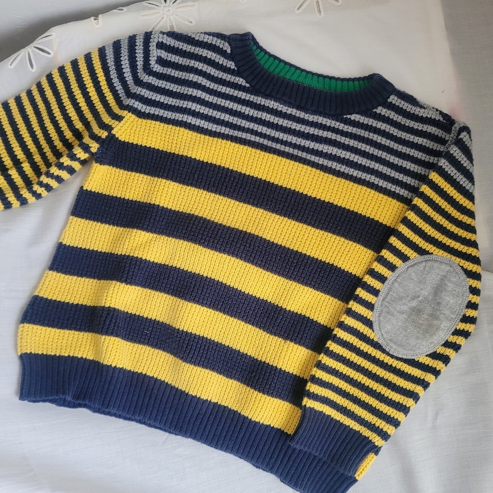 Hanna Andersson Striped Knit Sweater